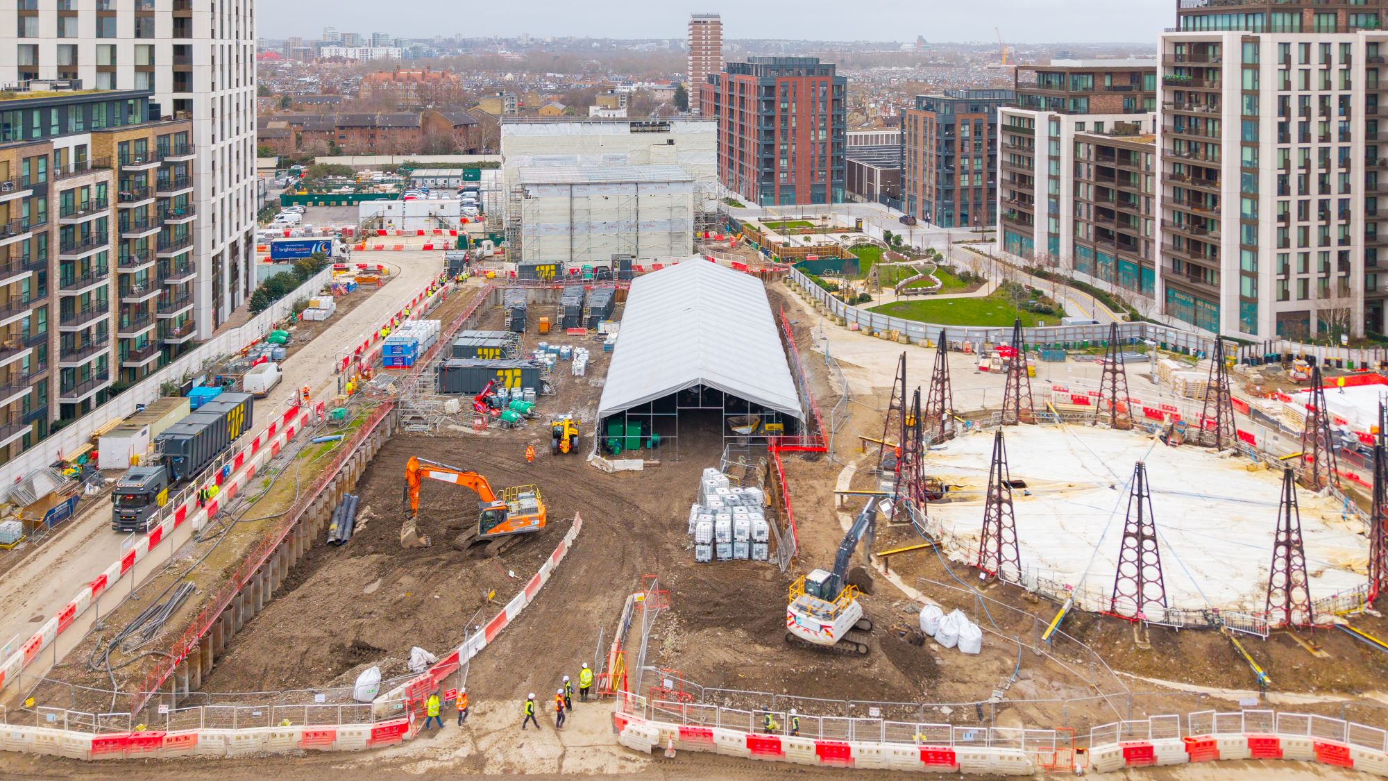 Innovation in Odour Management at King&rsquo;s Road Park, Phase 4, Fulham